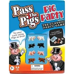Pass The Pigs PIG PARTY - Dice Party Game - Family Game Night Kids 7+ & Adults